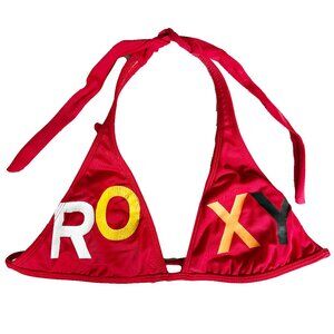 Roxy Swim triangle bikini top,  Triangle Halter Bikini Top, swimware